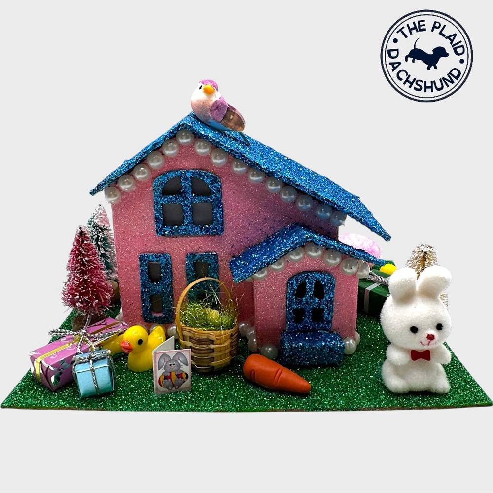 Glitter Spring  Putz House